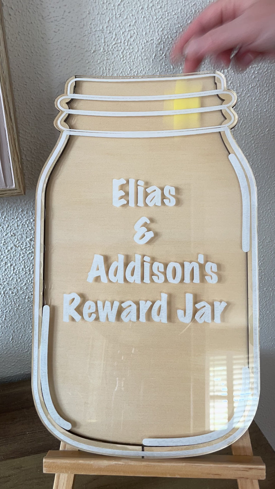 Large Personalised Reward Jar