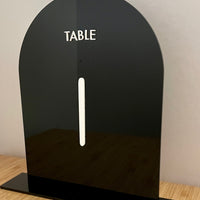 Table numbers - arch