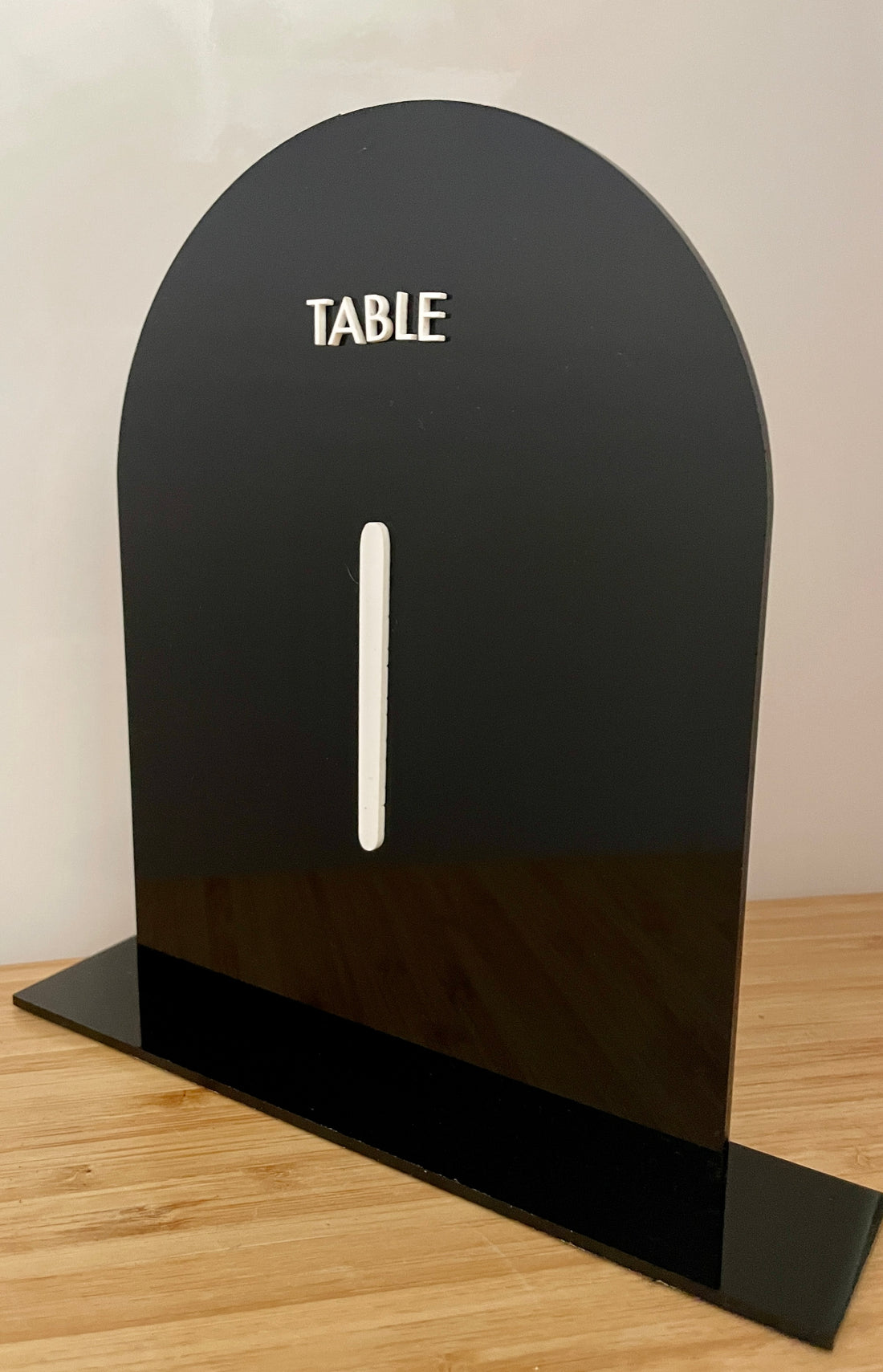 Table numbers - arch