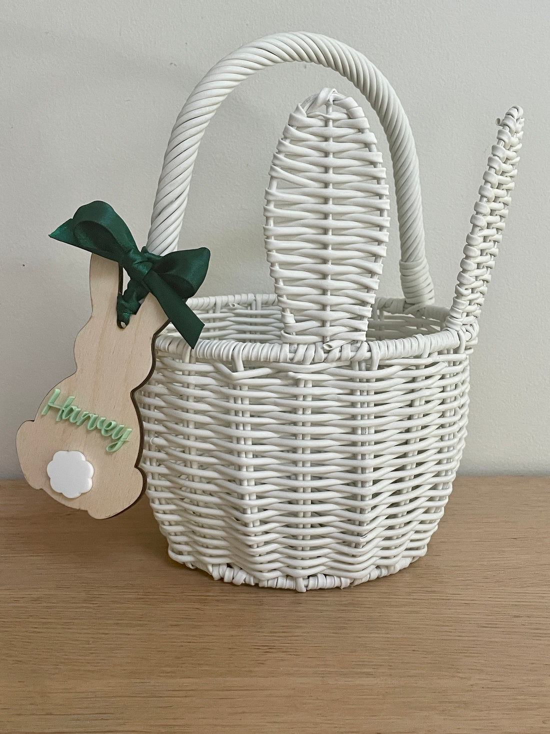 Personalised Easter bunny basket tags